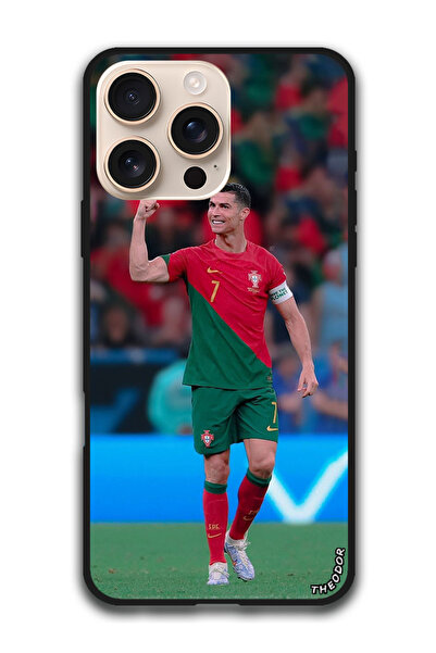 Theodor جراب واقٍ مضاد للخدش والصدمات لهاتف iPhone 16 Pro (6.3) بوصة رونالدو 4