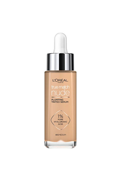 L'oreal Ser redensificator infuzat cu pigmenti True Match Nude 4-5 Medium, 30ml