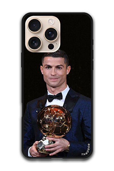 Theodor جراب واقٍ مضاد للخدش والصدمات لهاتف iPhone 16 Pro (6.3) بوصة رونالدو 5