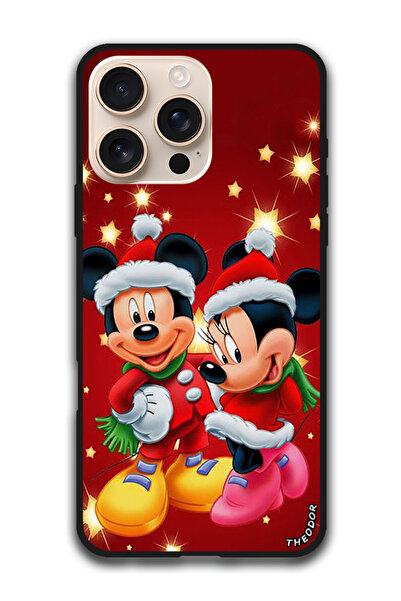 Theodor جراب واقٍ مضاد للخدش والصدمات لهاتف iPhone 16 Pro Max (6.9) بوصة ميكي...