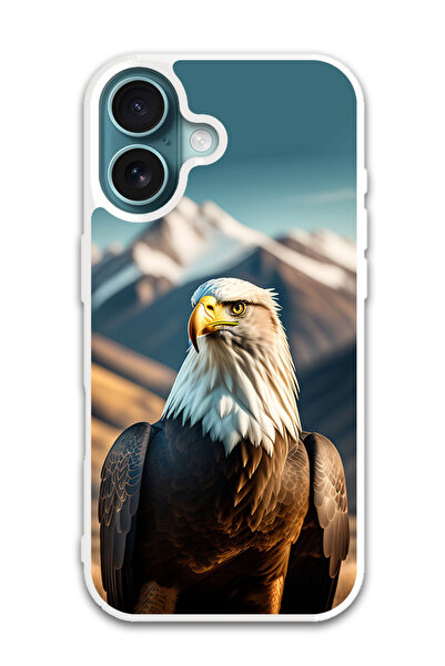 Theodor غطاء حماية لهاتف أبل آيفون 16 بلس إيجل 1 (مصد أبيض)