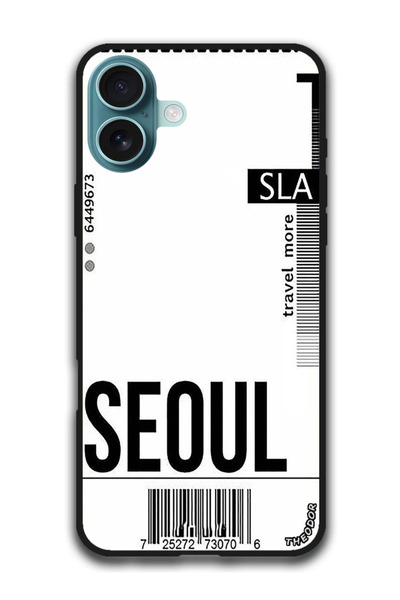 Theodor جراب واقٍ مضاد للخدش والصدمات لهاتف iPhone 16 (6.1) بوصة من سيول