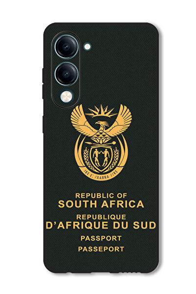 Theodor جراب متوافق مع هاتف Vivo Y29s، غطاء حماية مقاوم للصدمات، جواز سفر جنو...