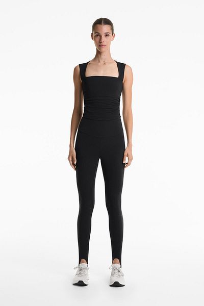 Oysho Comfortlux super high rise ankle-length stirrup leggings