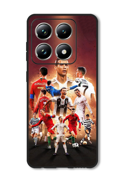 Theodor جراب متوافق مع هاتف Xiaomi 14T غطاء حماية مقاوم للصدمات رونالدو (8)