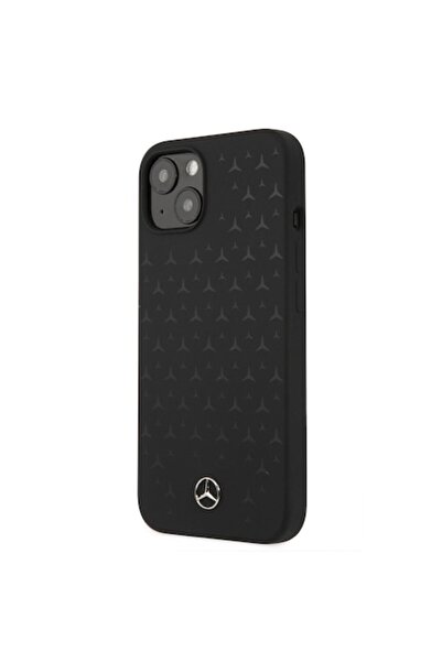 MERCEDES Husa pentru Apple iPhone 13 mini, MERCEDES, Liquid Silicone, Neagra