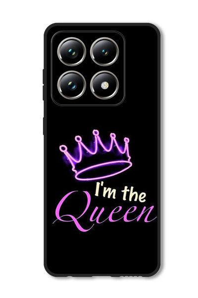 Theodor جراب متوافق مع هاتف Xiaomi 14T Pro، غطاء حماية مقاوم للصدمات، أنا الملكة