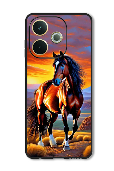 Theodor جراب متوافق مع Oppo A5 Pro غطاء حماية مقاوم للصدمات ومتين مرسوم عليه ...