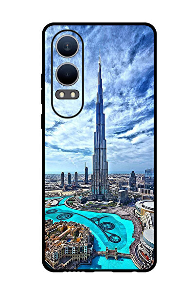 Theodor جراب واقٍ مضاد للخدش والصدمات لهاتف Oppo K12x (الصين) برج خليفة في ال...