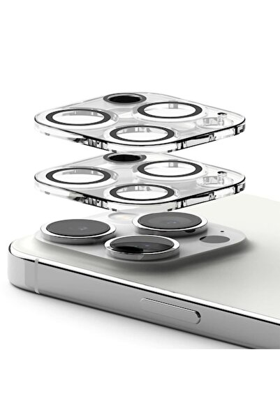 Ringke Sticlă de protecție pentru cameră iPhone 15 Pro (Set de 2) -
