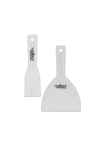 Cadence Relief Spatula Set of 2 (Thin-Wide) - Plastic Spatula