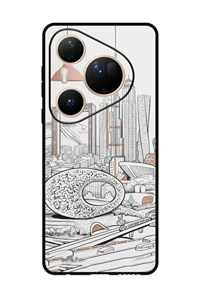 Theodor جراب متوافق مع هاتف Huawei Pura 80 Ultra مقاس 6.6 بوصة، غطاء حماية مق...