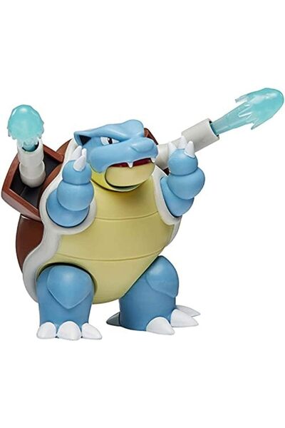 Pokémon Blastoise 4.5 Inch - Battle Feature Figure With Deluxe Action