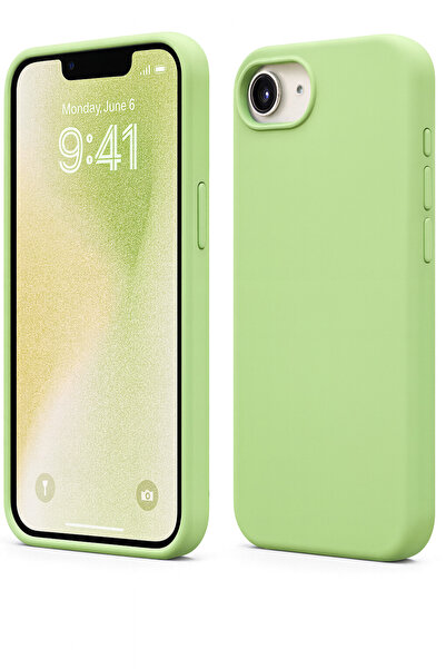 HyperAge iPhone 16E Kılıf Içi Kadife Yumuşak Silikon Darbeye Dayanıklı Lansma...