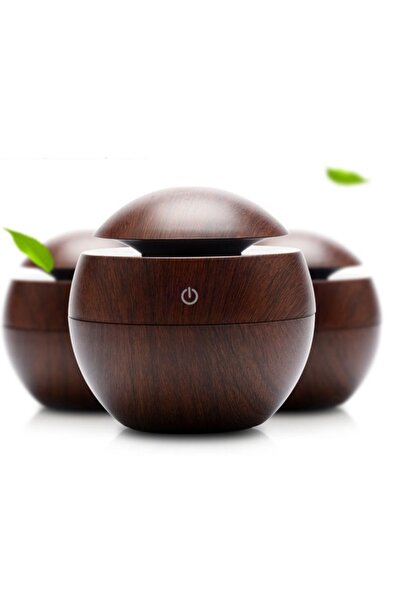 OEM Humidifier, 4 hours on a full charge, Air Purifier, Ultrasound, 130 ml Tank, Dark Wood color
