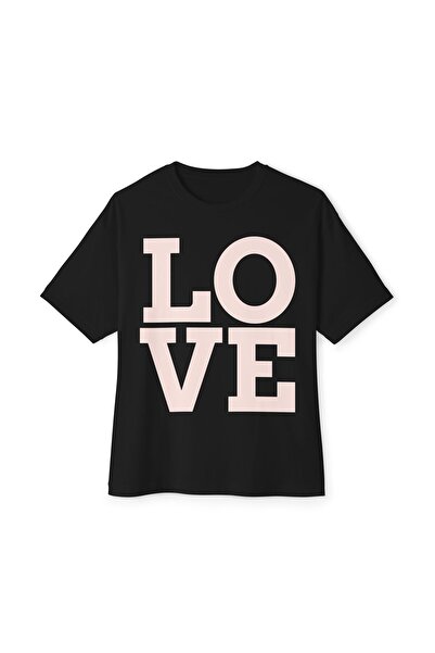 mrmubomen Men's Oversize Love Tshirt