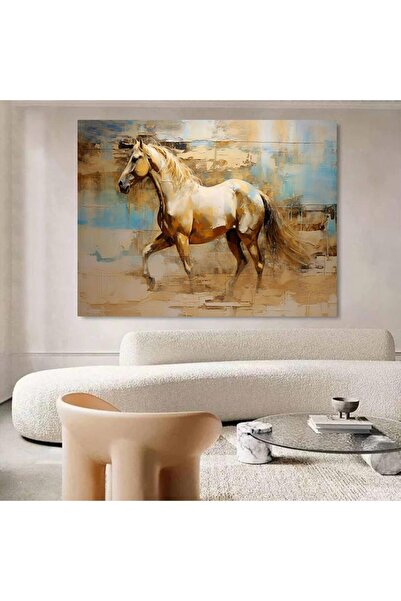SND لوحة جدارية قماشية كانفس بتصميم إسلامي بإطار خشبي مخفي مجوف، 40×60 سم