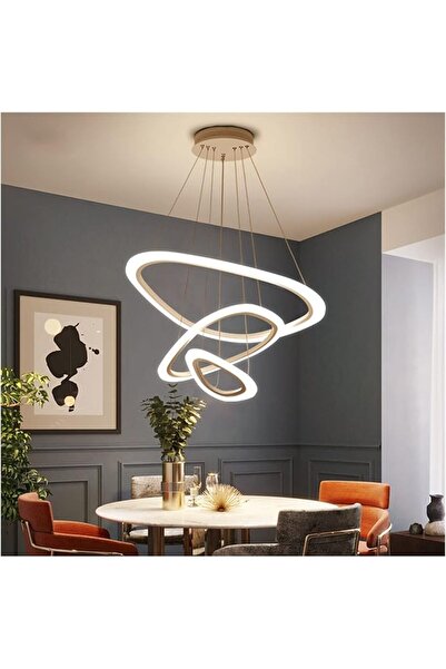 edc Lustra LED cu Telecomanda wifi 2.4G lumina/rece/calda/neutra intensitate ...