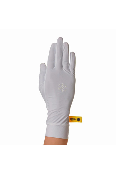 ISHRAQ Grey Anti-Stain Driving Glove