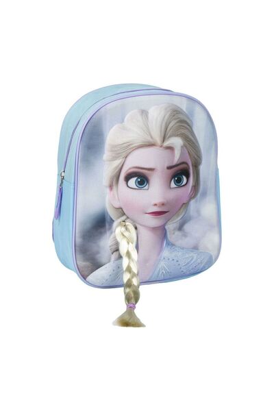 Frozen School Bag Light Blue 22 x 27 x 1 cm