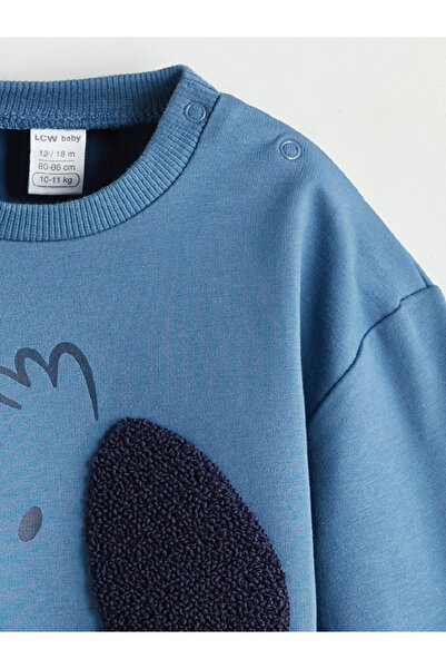 LC Waikiki Crew Neck Baby Boy Sweatshirt and Tracksuit Bottom 2-pack