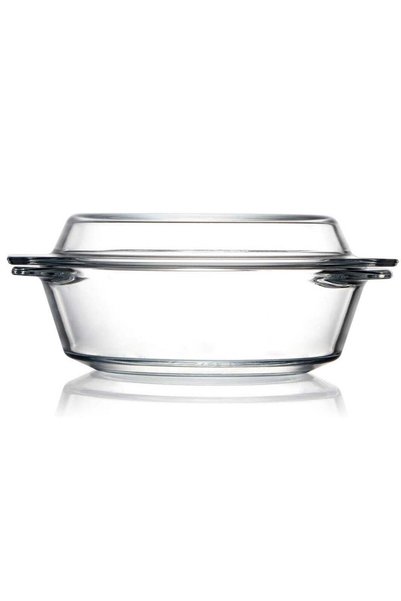 Generic 1.0L Clear Borosilicate Glass Baking Dish with Lid for Small Portion ...
