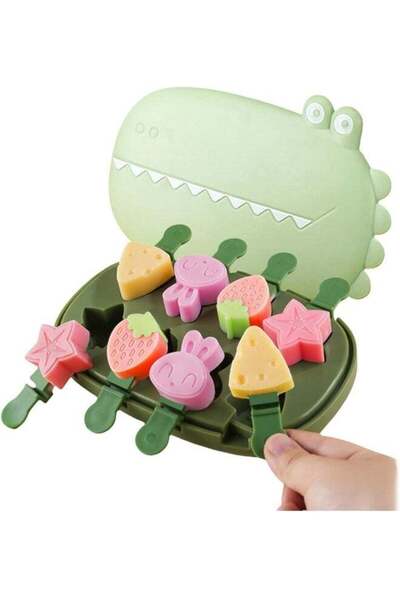 Generic Silicone Popsicle Molds, Dinosaur Animal Small Mini Popsicles Molds, ...
