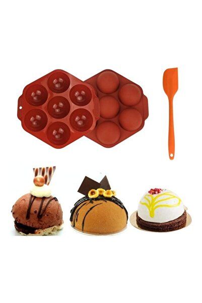 Generic 2 Pack Hot Chocolate Bomb Molds Semi Sphere 6 Holes Silicone Mold for...