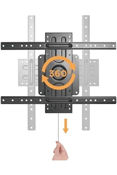 HAMOOD TV SA Hamood Wall Mount Bracket for Interactive Display/Flat Panel for Screens Size 37-80 Inches up to 50