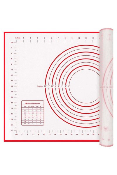 Generic Non-Stick Silicone Baking Mat Large 60x40cm Measuring Mat Glass Fiber...