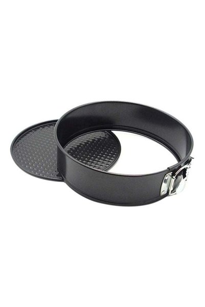 Generic Cake Mould With Removable Bottom Black 7inch