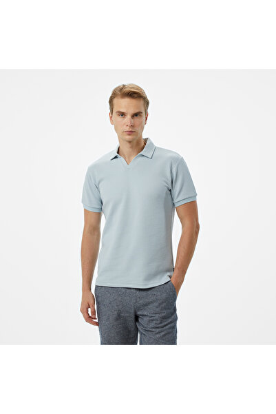 Nautica Erkek Mavi Classic Fit Polo