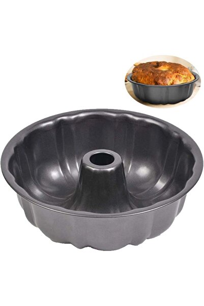 Generic 10 Inch Nonstick Fluted Cake Pan, Easy Release Heavy Duty Carbon Stee...