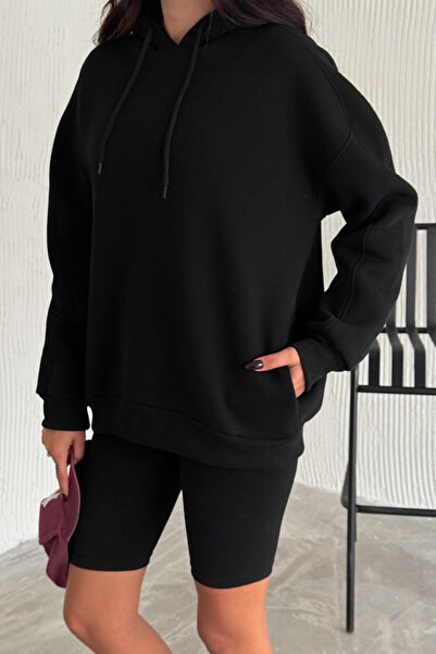 Noa Noa Γυναικείο φούτερ oversized με κουκούλα – Άνετο και με απαλή υφή