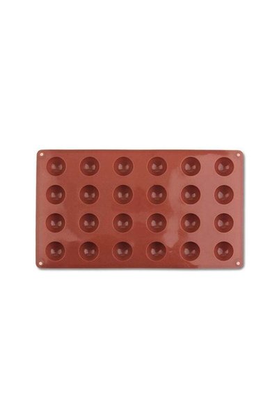 Generic Silicone Chocolate Mould Brown 29x17x1.3centimeter