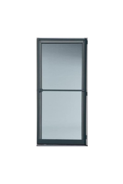SOLIDON Insect Screen Door, 90x200 cm, Hinged, SOLIDON, Anthracite Gray, Semi-Assembled