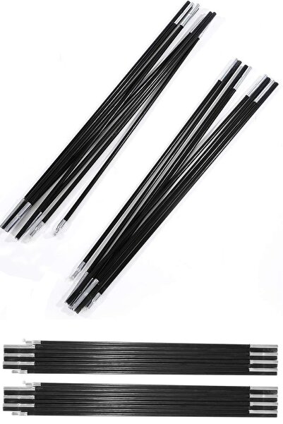 Realx 6 Kişilik Çadır Polü Çadır Kurulum Demiri 16 Çubuk Set 220x250x150 çadırlar için kurulum polüdür