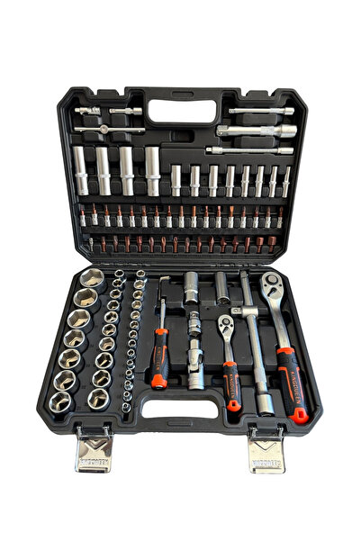 Hırdavat 94 Piece Socket and Bit Set - 72 Tooth Professional Set