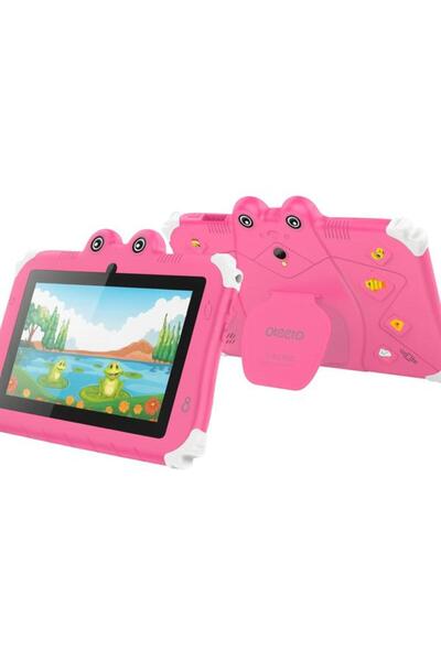 OTEETO TAB 6 Kids Tablet, 7-Inch IPS LCD, 4GB RAM 128GB ROM, Android 13, Dual Camera, Black/Blue
