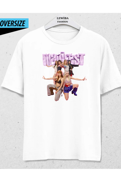 lovver TRICOU ALB OVERSIZE CU IMPRIMARE PREMIUM DESIGN FESTIVAL MANIFEST GROUP