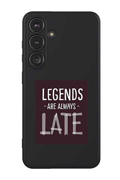 Theodor غطاء حماية سيليكون سائل مقاوم للصدمات لهاتف سامسونج جالاكسي S25 (أسود...