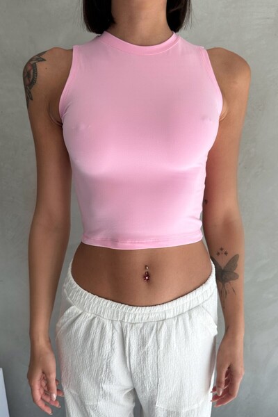 New Now Modal Fabric Crew Neck Sleeveless Slim Fit Basic Body Undershirt