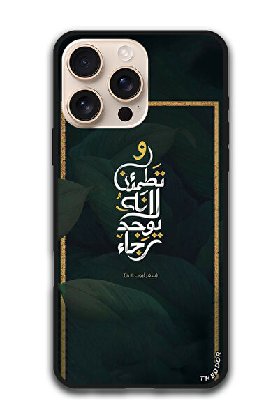 Theodor جراب حماية مضاد للخدش والصدمات لهاتف iPhone 16 Pro (6.3) بوصة تصميم ع...