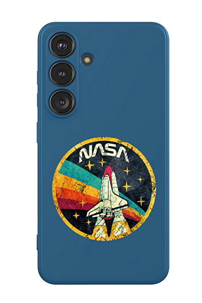 Theodor غطاء حماية سيليكون سائل مقاوم للصدمات لهاتف سامسونج جالاكسي S25 (أزرق...