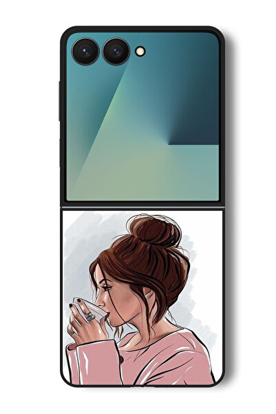 Theodor جراب متوافق مع هاتف Samsung Galaxy Z Flip 7 غطاء حماية مقاوم للصدمات ...