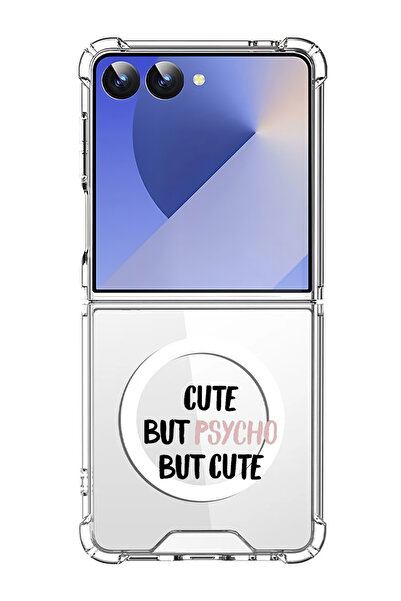 Theodor غلاف لهاتف Samsung Galaxy Z Flip 7 متوافق مع MagSafe، غطاء هاتف مقاوم...