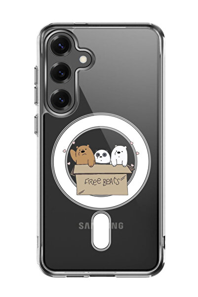 Theodor غلاف لهاتف Samsung Galaxy S25 مقاس 6.2 بوصة متوافق مع MagSafe، غطاء ه...