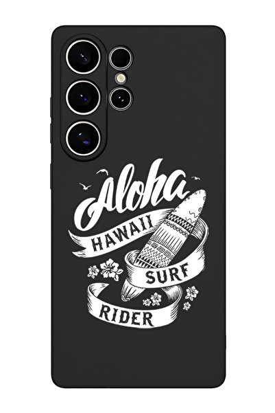 Theodor غطاء حماية سيليكون سائل لهاتف سامسونج جالاكسي S25 ألترا (أسود) - ألوه...