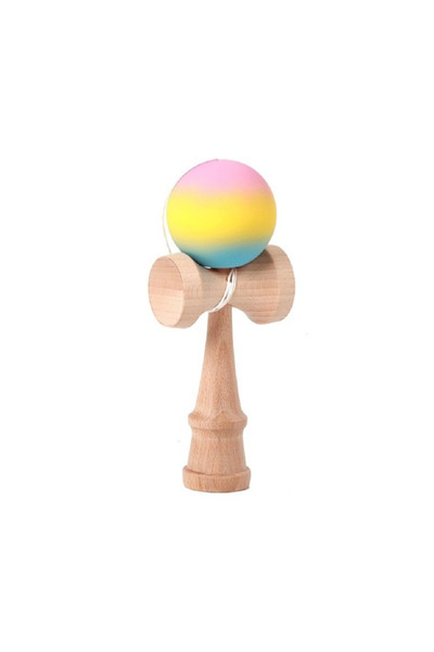 Sultan Wooden Kendama with non-slip ball – ZUBI, Trick and Balance