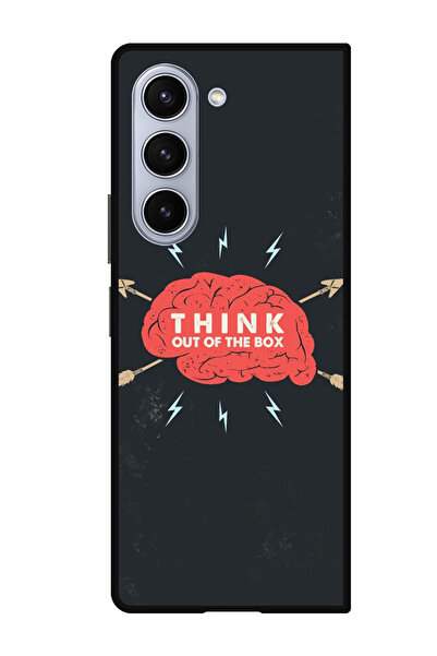 Theodor جراب واقٍ مضاد للخدش والصدمات لهاتف Samsung Galaxy Z Fold 5 فكر خارج ...